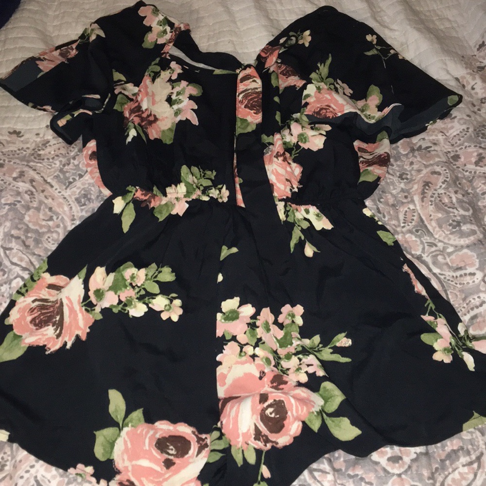 Band of Gypsies Floral Romper